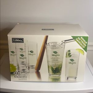 Libbey 9 Piece Mojito Cocktail Kit